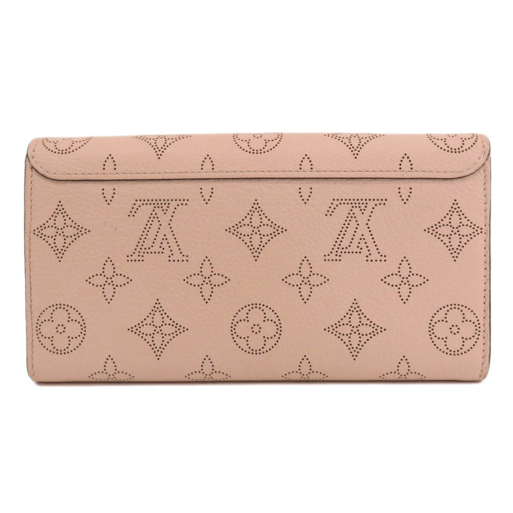 Louis Vuitton Portefeuille Iris Wallet Mahina Long Leather Black